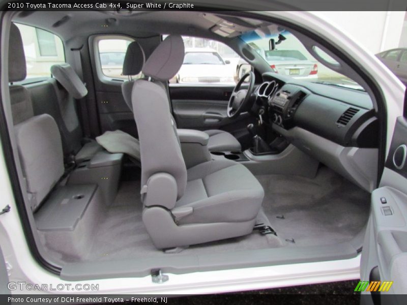 Super White / Graphite 2010 Toyota Tacoma Access Cab 4x4
