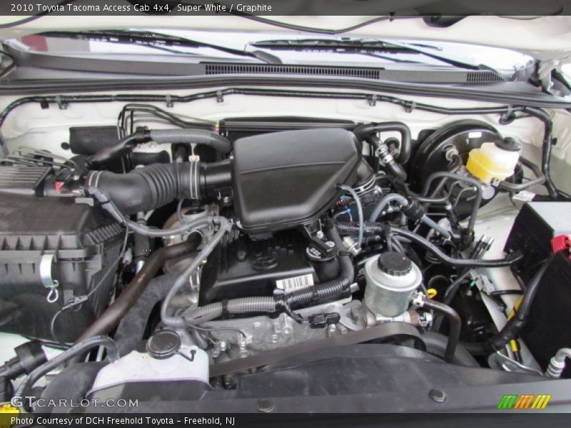 Super White / Graphite 2010 Toyota Tacoma Access Cab 4x4