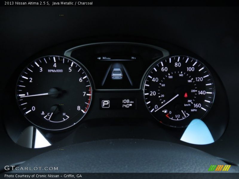  2013 Altima 2.5 S 2.5 S Gauges