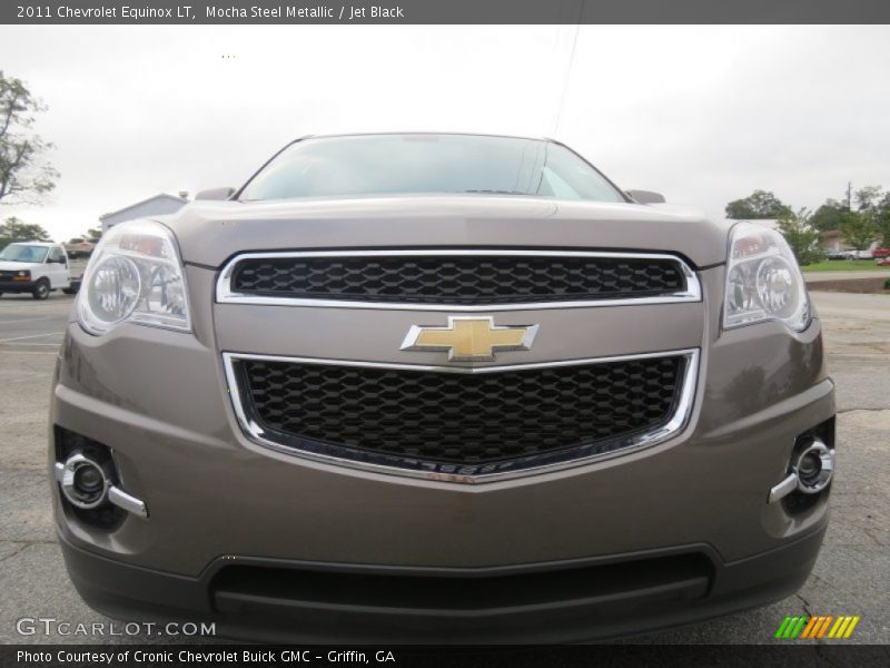 Mocha Steel Metallic / Jet Black 2011 Chevrolet Equinox LT
