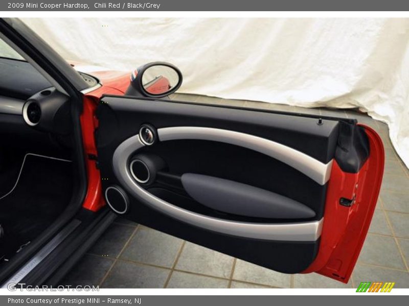 Chili Red / Black/Grey 2009 Mini Cooper Hardtop
