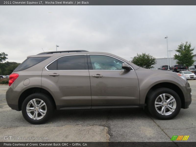 Mocha Steel Metallic / Jet Black 2011 Chevrolet Equinox LT