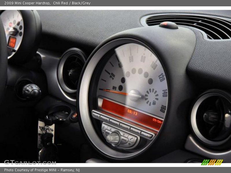 Chili Red / Black/Grey 2009 Mini Cooper Hardtop