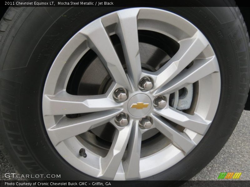 Mocha Steel Metallic / Jet Black 2011 Chevrolet Equinox LT