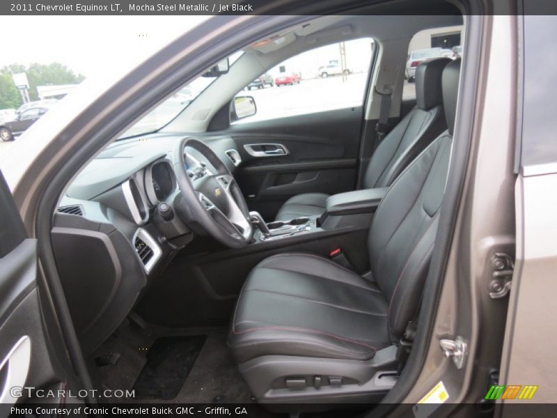 Mocha Steel Metallic / Jet Black 2011 Chevrolet Equinox LT