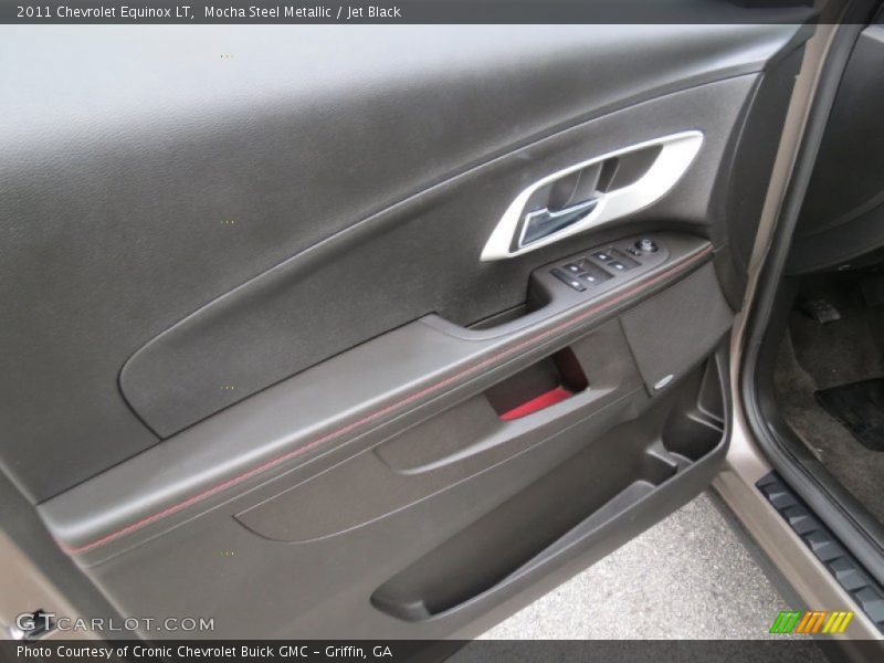Mocha Steel Metallic / Jet Black 2011 Chevrolet Equinox LT