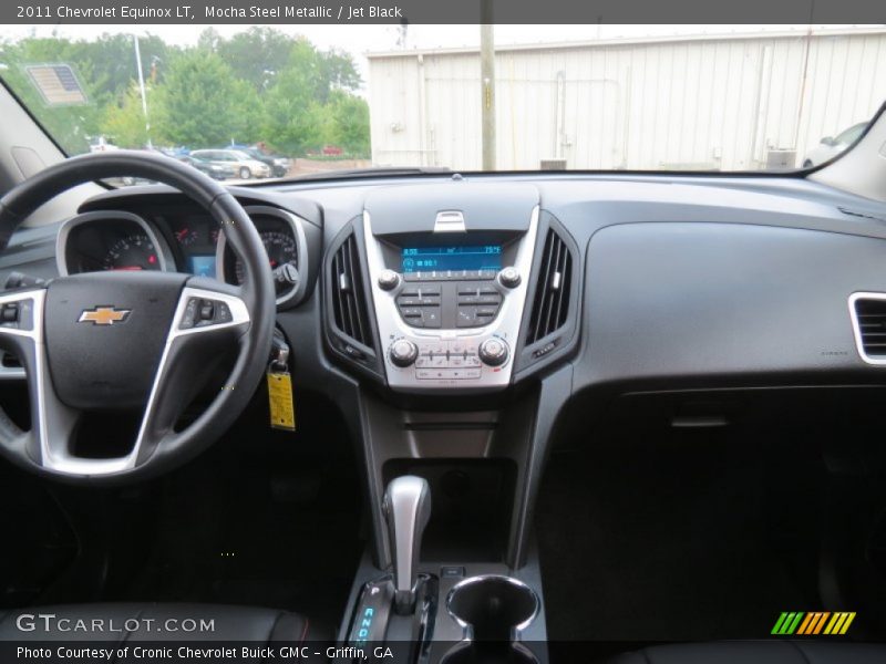 Mocha Steel Metallic / Jet Black 2011 Chevrolet Equinox LT