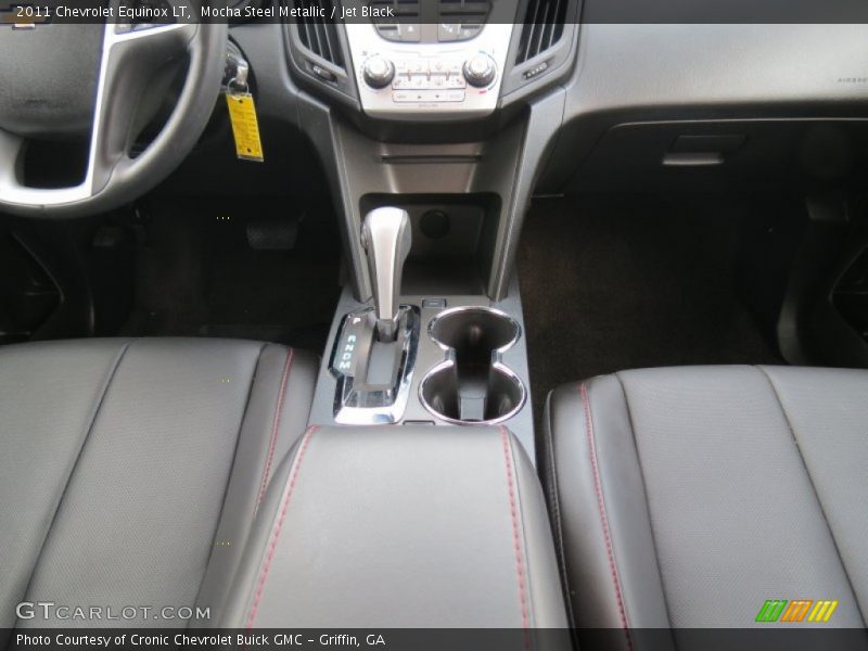 Mocha Steel Metallic / Jet Black 2011 Chevrolet Equinox LT