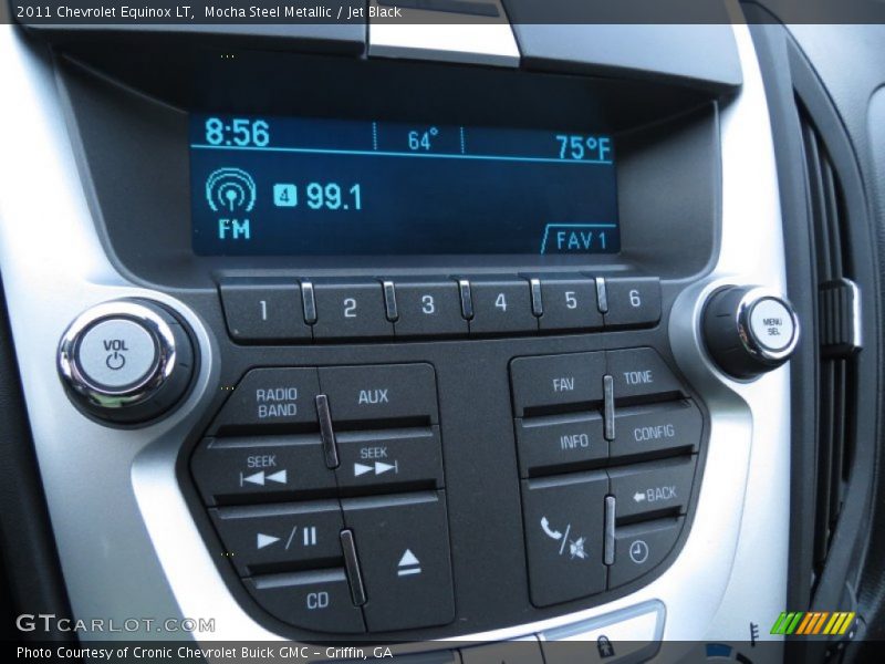 Mocha Steel Metallic / Jet Black 2011 Chevrolet Equinox LT