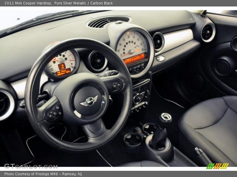 Pure Silver Metallic / Carbon Black 2011 Mini Cooper Hardtop