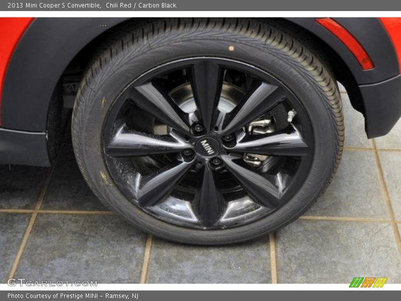 Chili Red / Carbon Black 2013 Mini Cooper S Convertible