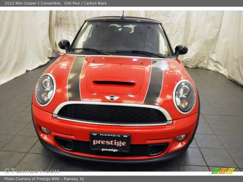 Chili Red / Carbon Black 2013 Mini Cooper S Convertible