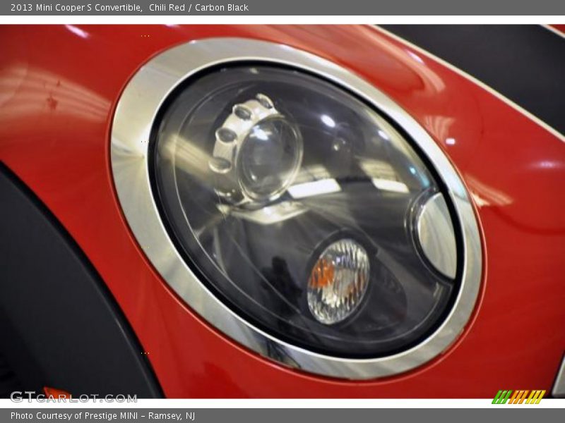 Chili Red / Carbon Black 2013 Mini Cooper S Convertible