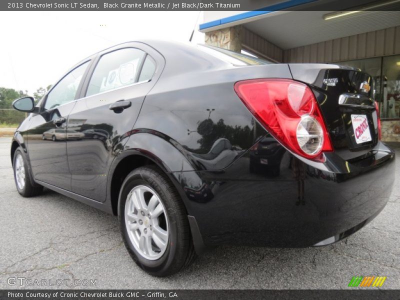 Black Granite Metallic / Jet Black/Dark Titanium 2013 Chevrolet Sonic LT Sedan