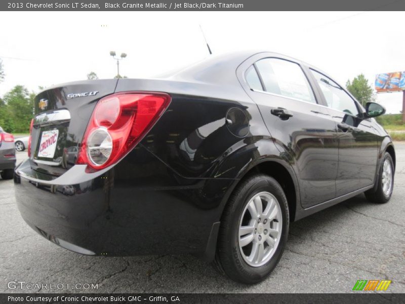 Black Granite Metallic / Jet Black/Dark Titanium 2013 Chevrolet Sonic LT Sedan
