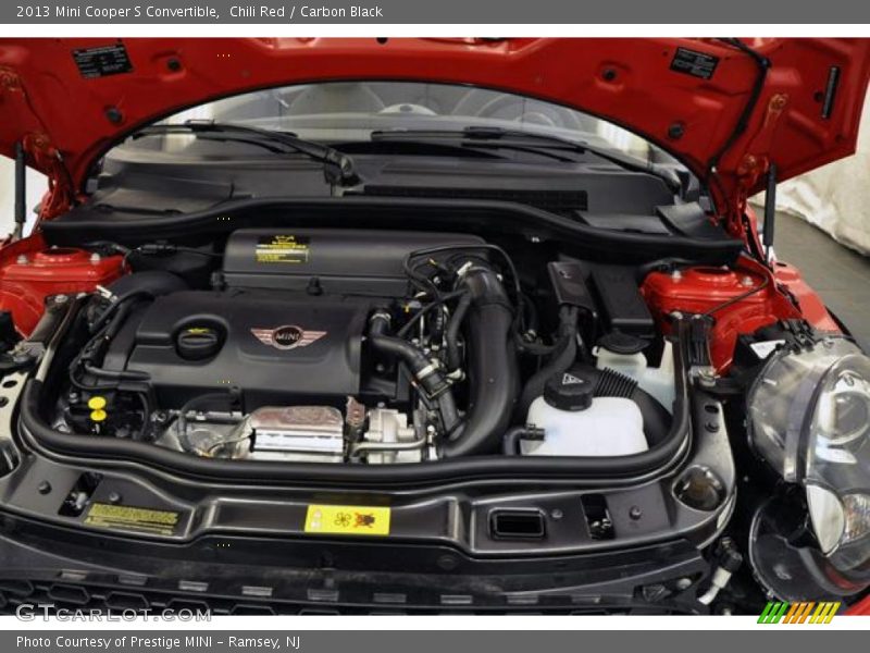  2013 Cooper S Convertible Engine - 1.6 Liter DI Twin-Scroll Turbocharged DOHC 16-Valve VVT 4 Cylinder
