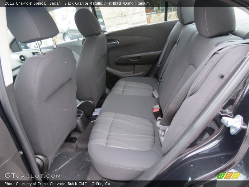 Rear Seat of 2013 Sonic LT Sedan