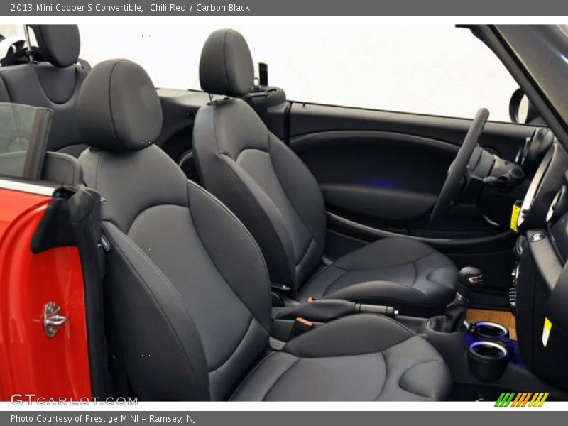 Chili Red / Carbon Black 2013 Mini Cooper S Convertible