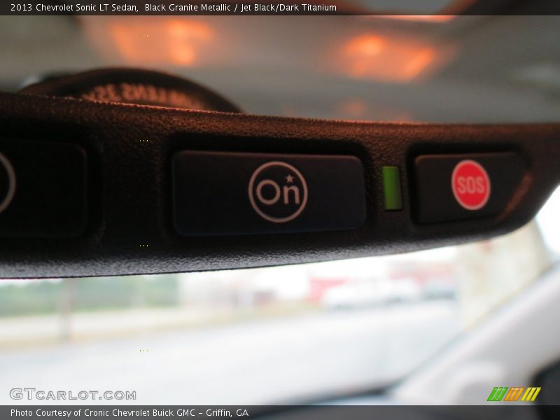 Black Granite Metallic / Jet Black/Dark Titanium 2013 Chevrolet Sonic LT Sedan