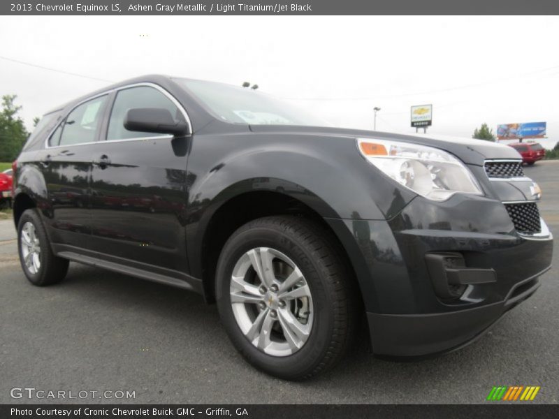 Ashen Gray Metallic / Light Titanium/Jet Black 2013 Chevrolet Equinox LS