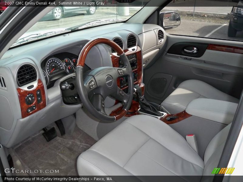 Summit White / Light Gray 2007 GMC Envoy Denali 4x4