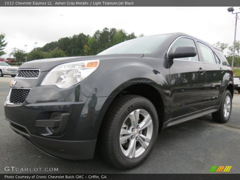 Ashen Gray Metallic / Light Titanium/Jet Black 2013 Chevrolet Equinox LS