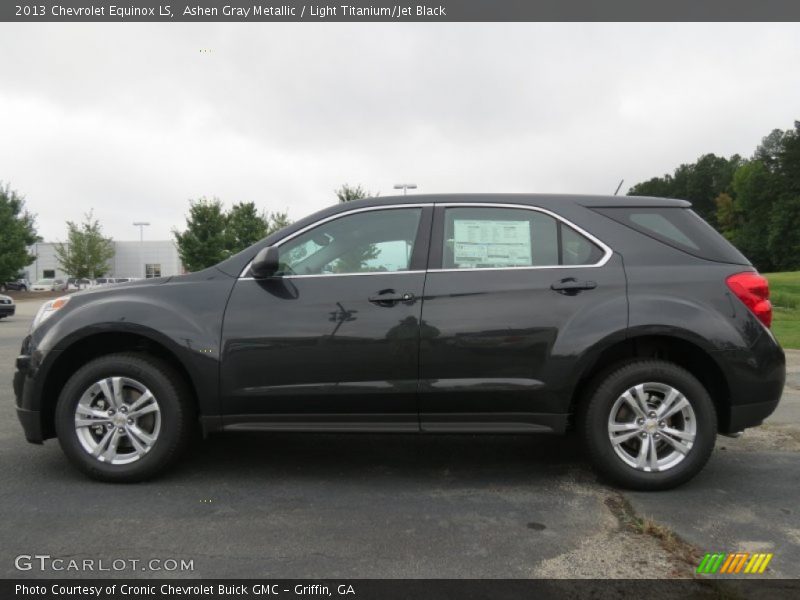 Ashen Gray Metallic / Light Titanium/Jet Black 2013 Chevrolet Equinox LS