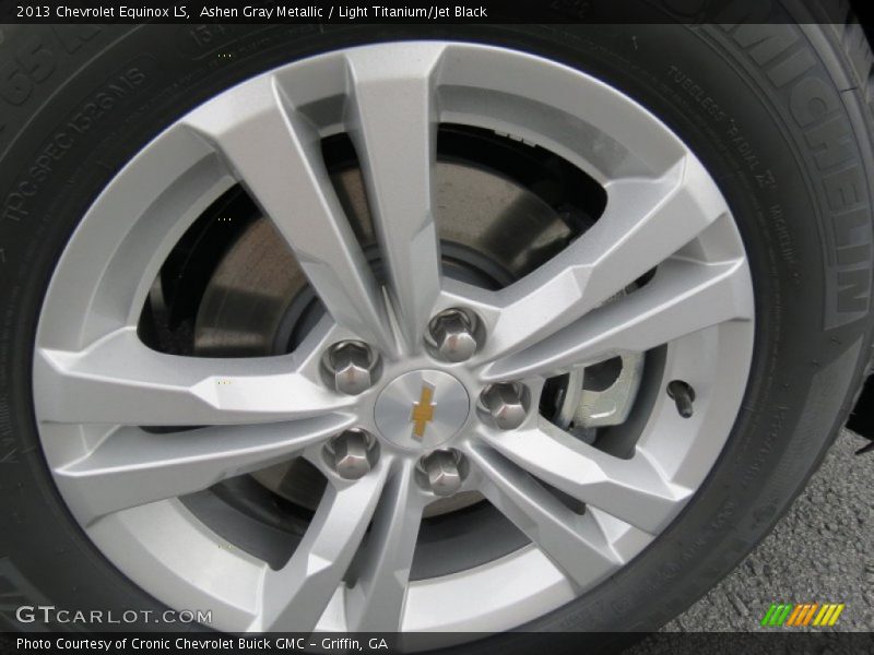 Ashen Gray Metallic / Light Titanium/Jet Black 2013 Chevrolet Equinox LS