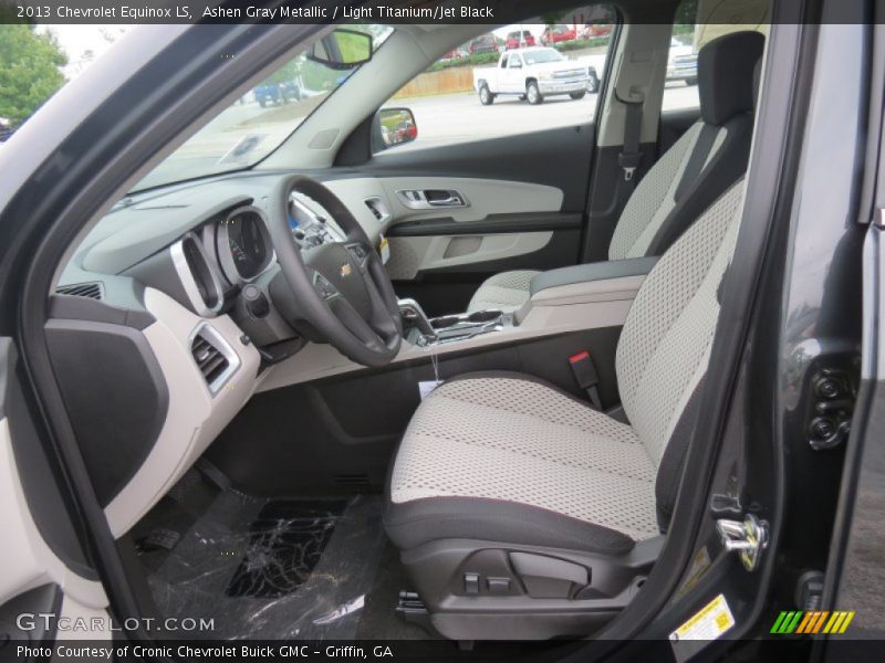 Ashen Gray Metallic / Light Titanium/Jet Black 2013 Chevrolet Equinox LS