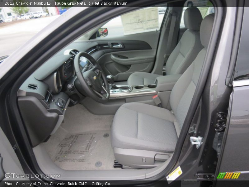 Taupe Gray Metallic / Jet Black/Titanium 2013 Chevrolet Malibu LS