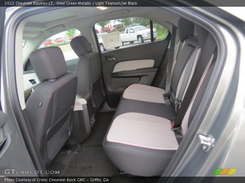 Steel Green Metallic / Light Titanium/Jet Black 2013 Chevrolet Equinox LT