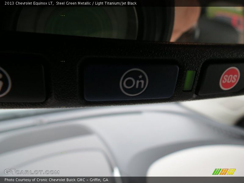 Steel Green Metallic / Light Titanium/Jet Black 2013 Chevrolet Equinox LT