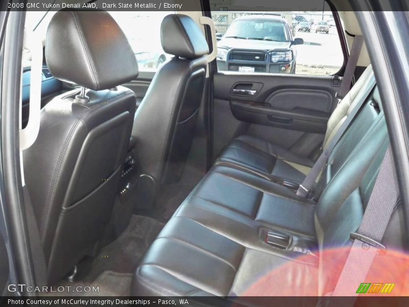 Dark Slate Metallic / Ebony 2008 GMC Yukon Denali AWD