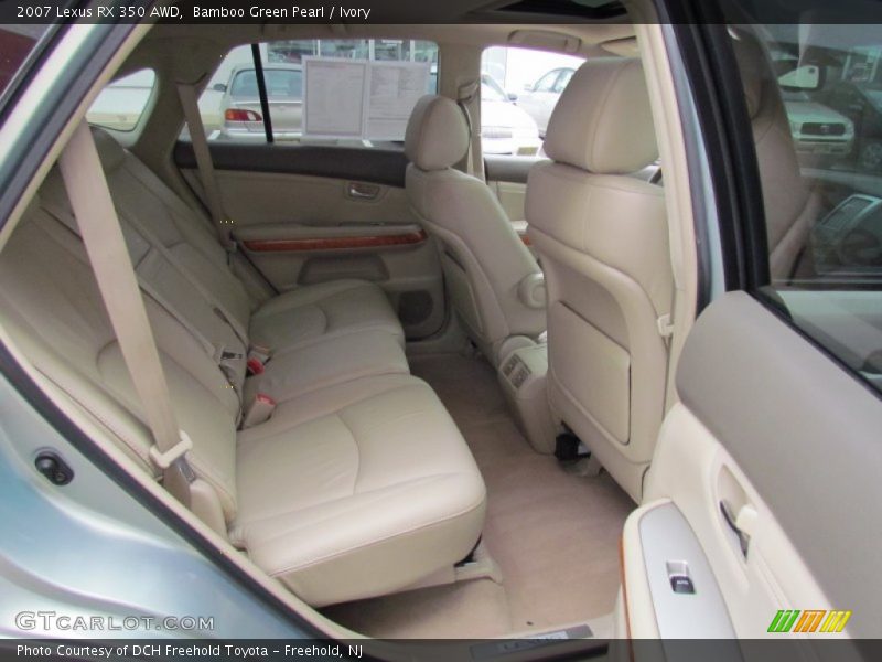 Bamboo Green Pearl / Ivory 2007 Lexus RX 350 AWD