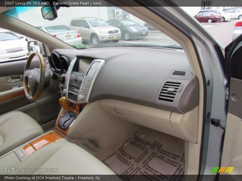 Bamboo Green Pearl / Ivory 2007 Lexus RX 350 AWD