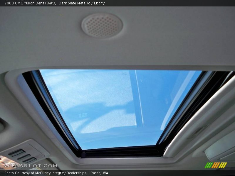 Dark Slate Metallic / Ebony 2008 GMC Yukon Denali AWD