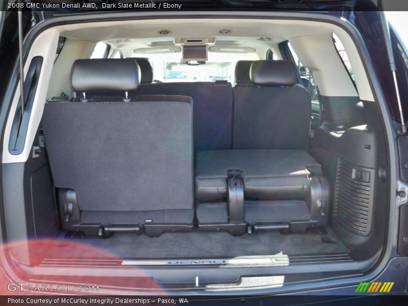 Dark Slate Metallic / Ebony 2008 GMC Yukon Denali AWD