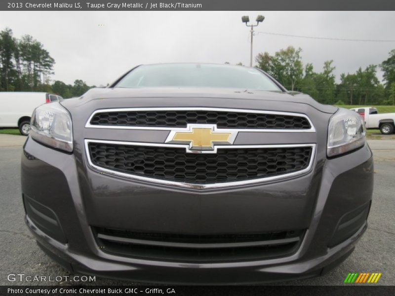 Taupe Gray Metallic / Jet Black/Titanium 2013 Chevrolet Malibu LS