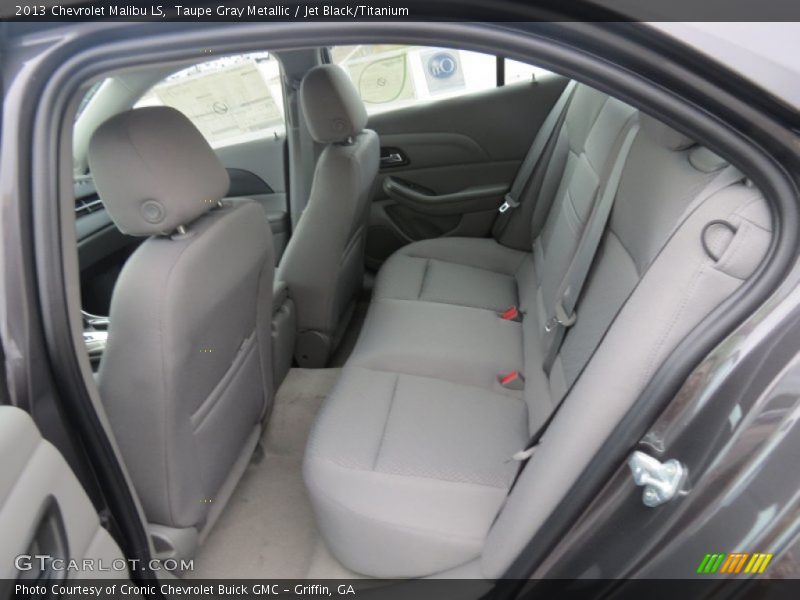 Taupe Gray Metallic / Jet Black/Titanium 2013 Chevrolet Malibu LS