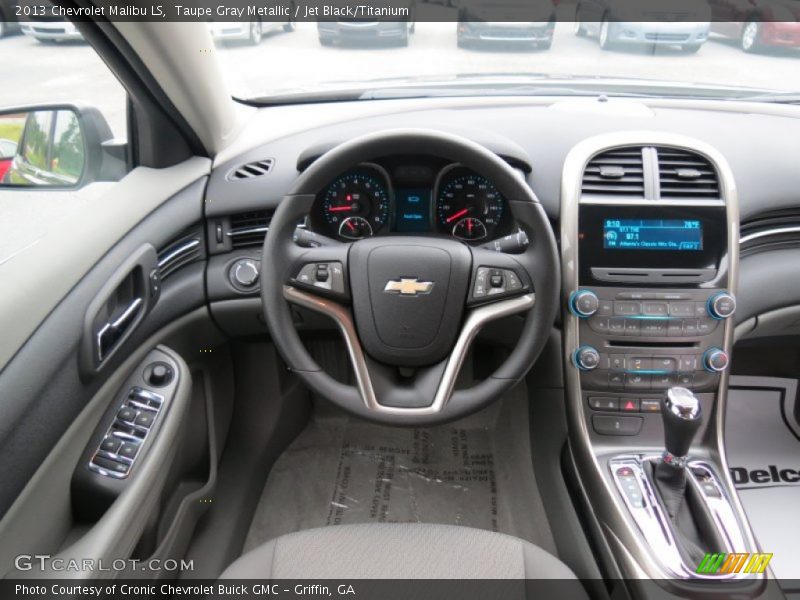 Taupe Gray Metallic / Jet Black/Titanium 2013 Chevrolet Malibu LS