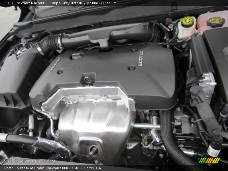 Taupe Gray Metallic / Jet Black/Titanium 2013 Chevrolet Malibu LS