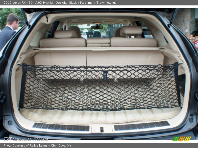 Obsidian Black / Parchment/Brown Walnut 2010 Lexus RX 450h AWD Hybrid