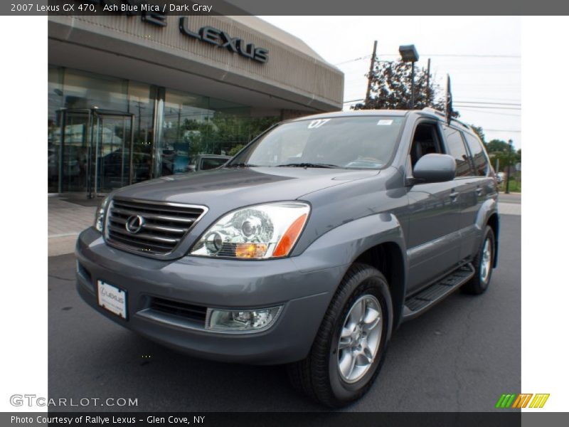 Ash Blue Mica / Dark Gray 2007 Lexus GX 470