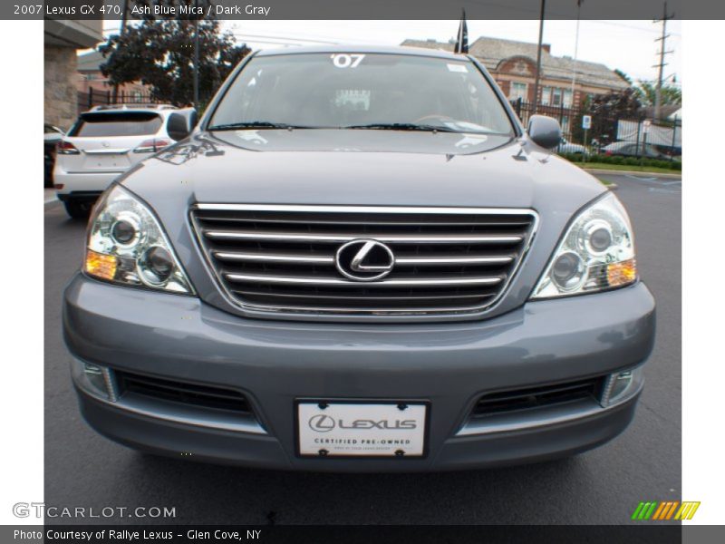 Ash Blue Mica / Dark Gray 2007 Lexus GX 470