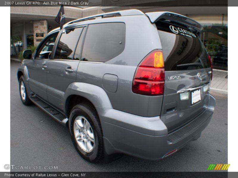 Ash Blue Mica / Dark Gray 2007 Lexus GX 470