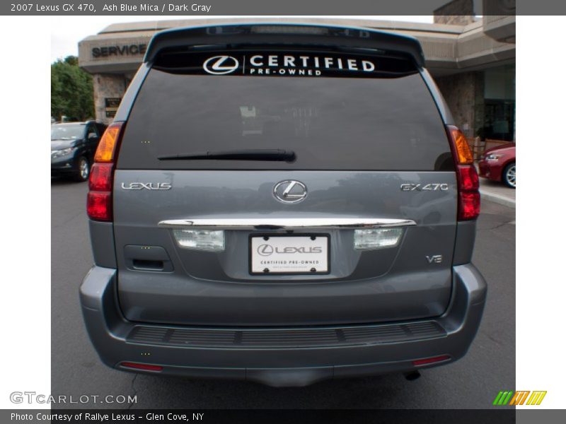 Ash Blue Mica / Dark Gray 2007 Lexus GX 470