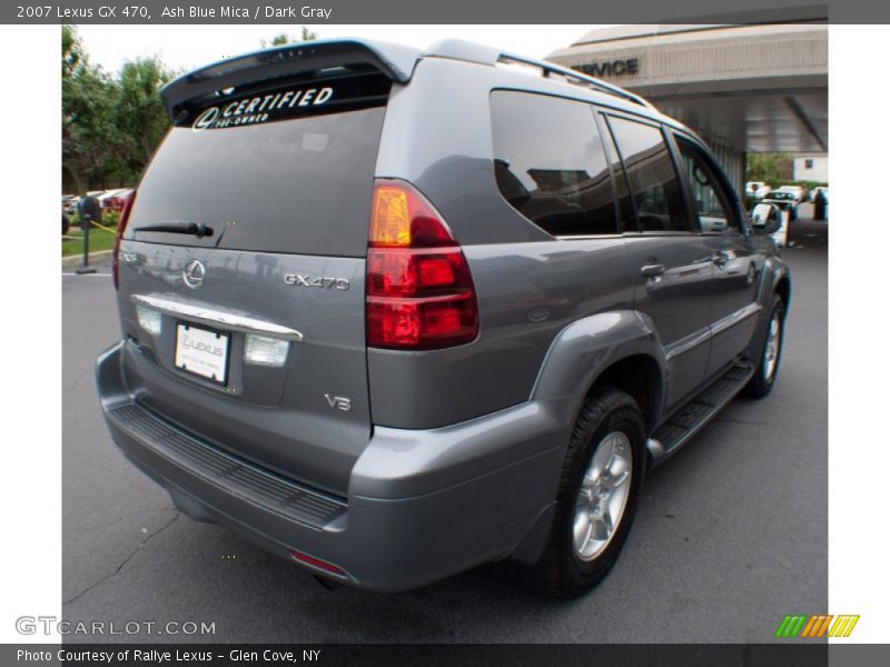Ash Blue Mica / Dark Gray 2007 Lexus GX 470