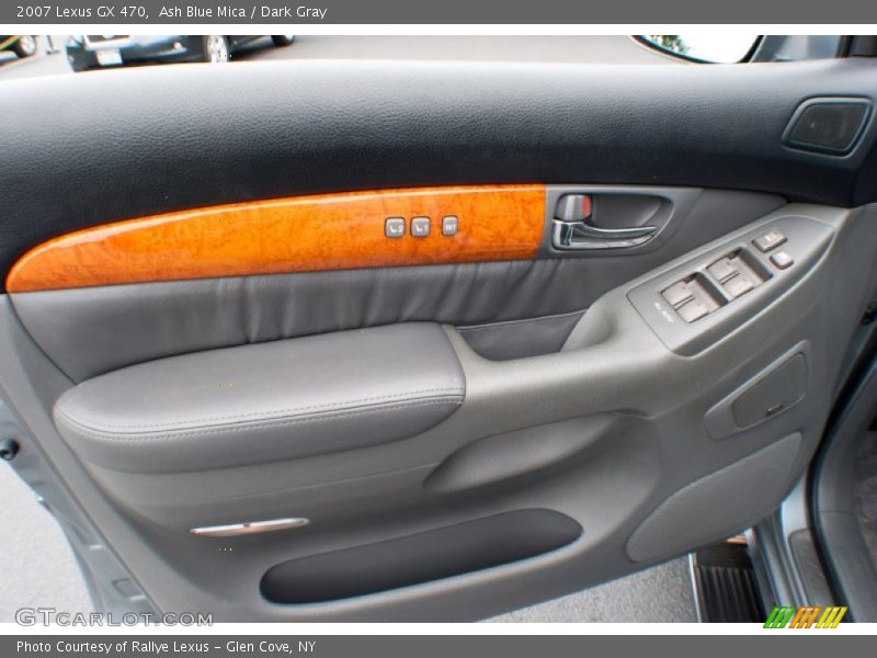 Ash Blue Mica / Dark Gray 2007 Lexus GX 470
