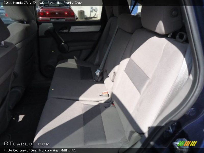 Royal Blue Pearl / Gray 2011 Honda CR-V EX 4WD