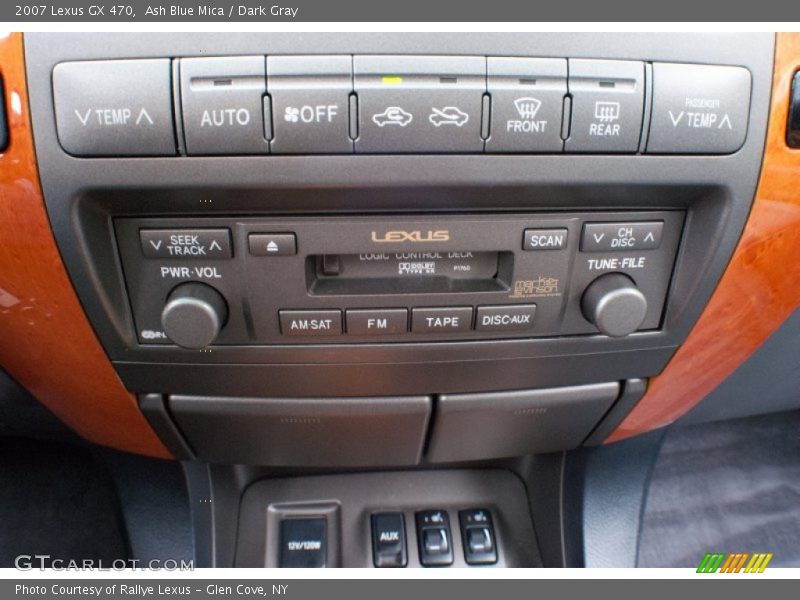 Ash Blue Mica / Dark Gray 2007 Lexus GX 470